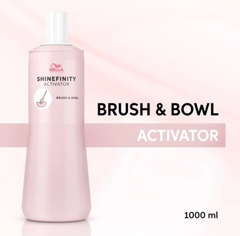 Wella Professional Shinefinity Activator Brush&Bowl 2% - 60ml (egy festékhez elegendő) főképe